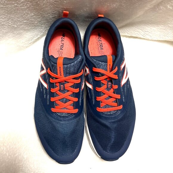 New Balance 713 womens Blue & White Athletic Running Shoes Size 10.5 - Picture 4 of 7